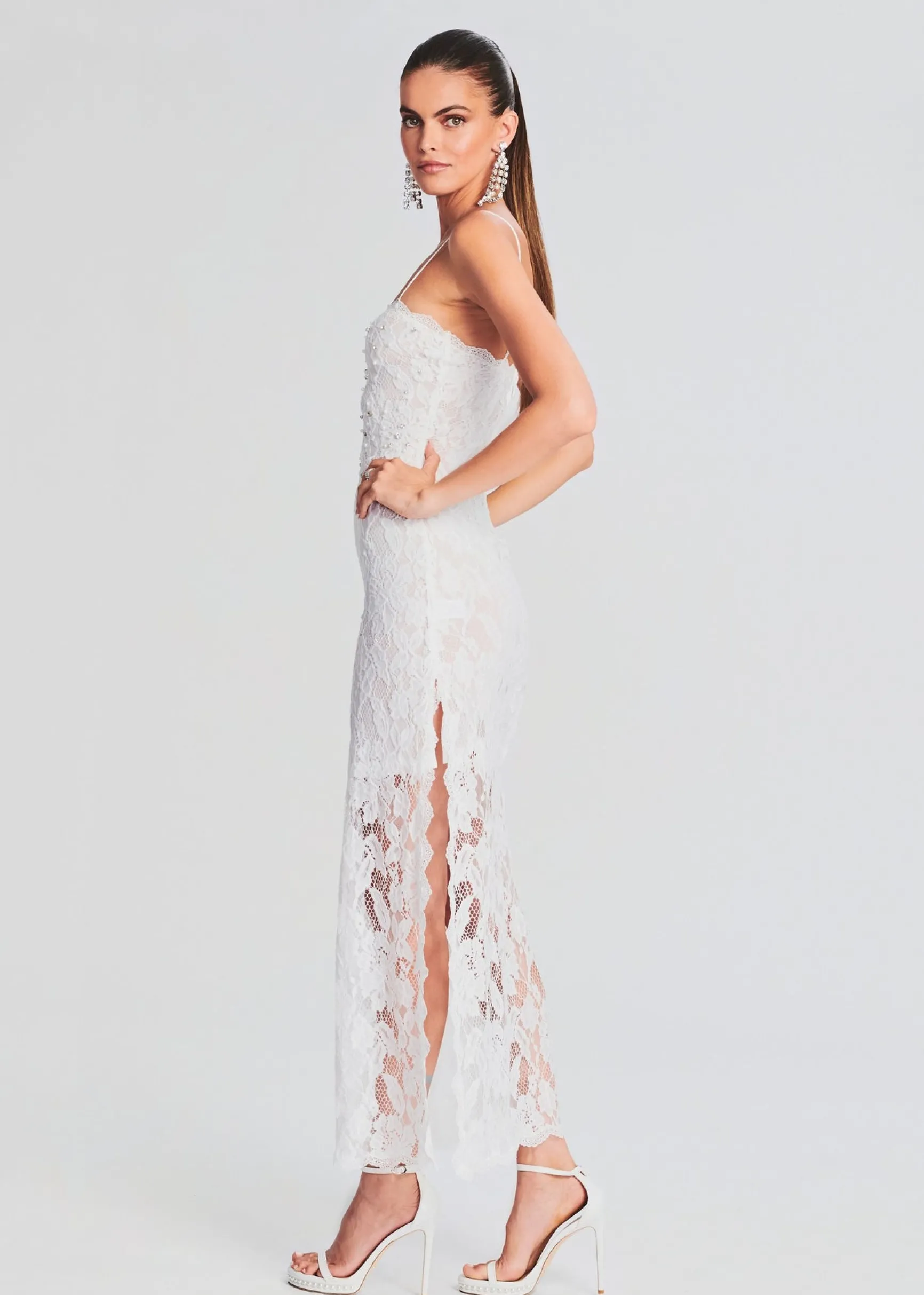 reet_lace_midi_dress_2.webp Bachelorette Party*Retrofete Reet Lace Midi Dress White