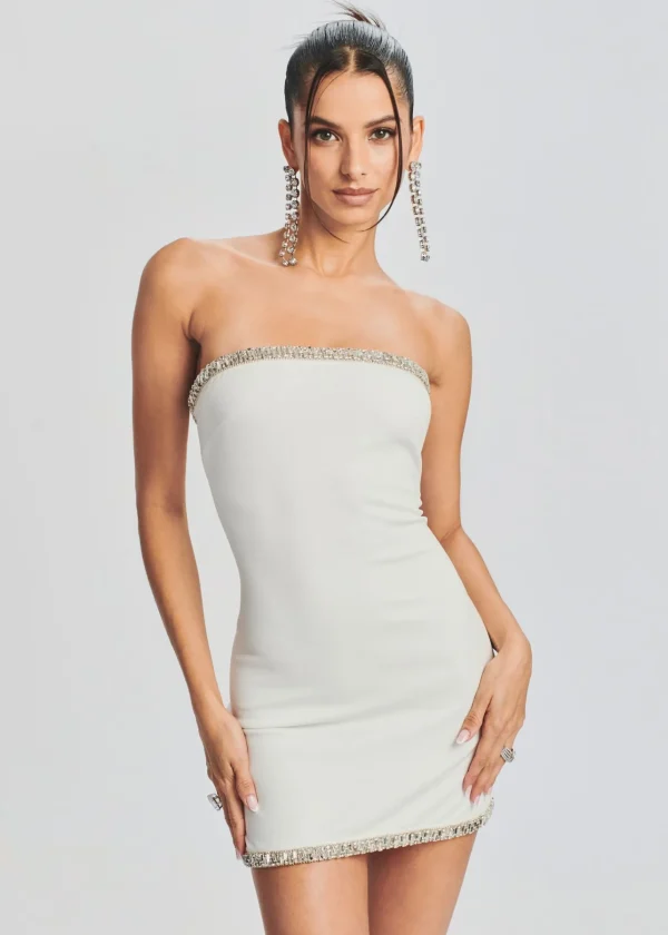 Reception Dresses*Retrofete Regina Dress White/Silver