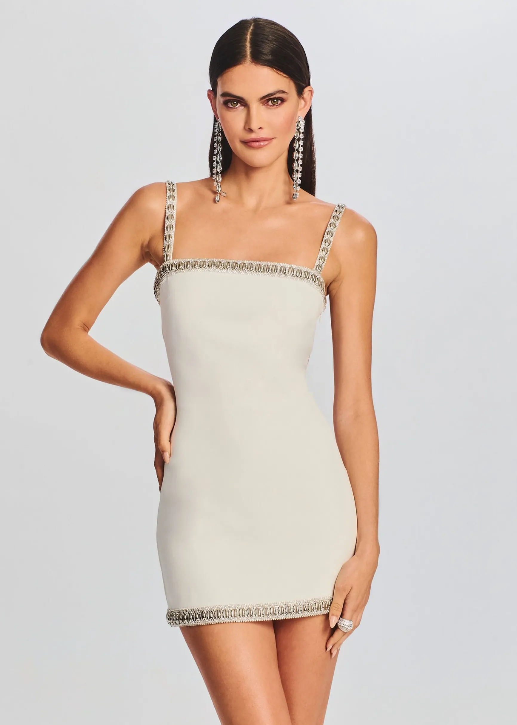 regina_shell_dress_4-5.webp RETROFÊTE*Retrofete Regina Shell Dress White Mermaid Shell