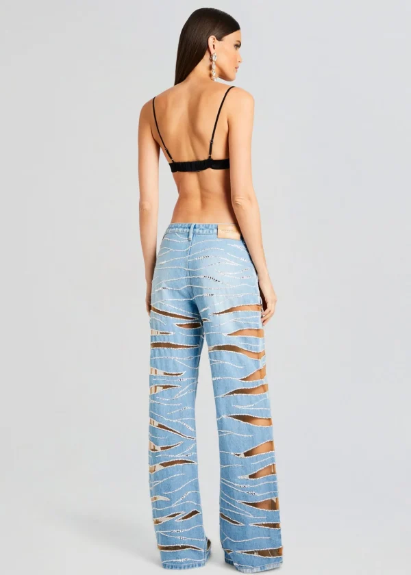 Bottoms*Retrofete Renzo Embellished Denim Jean Bondi