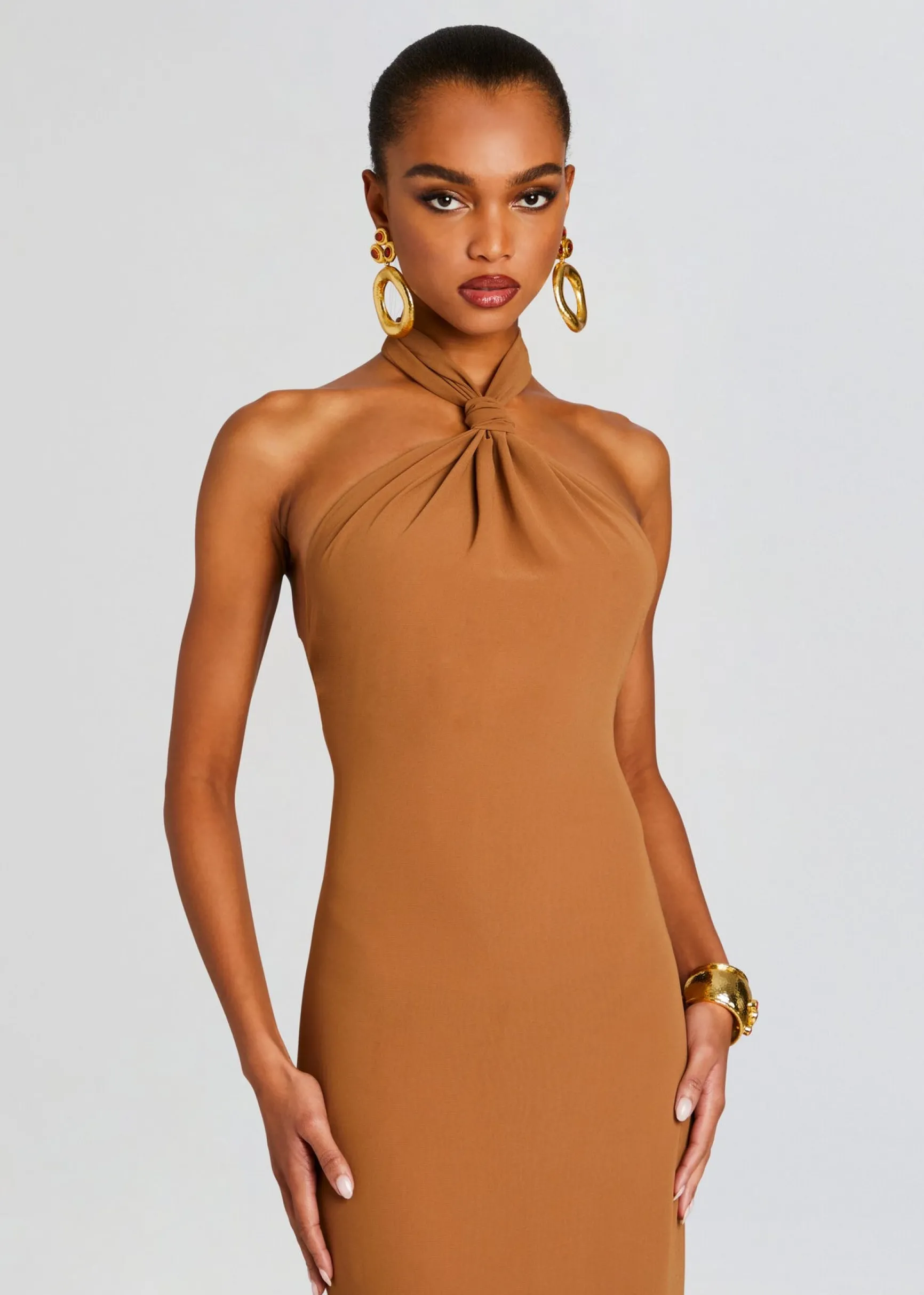 rocco_dress_1.webp Neutral Moments*Retrofete Rocco Dress Tobacco
