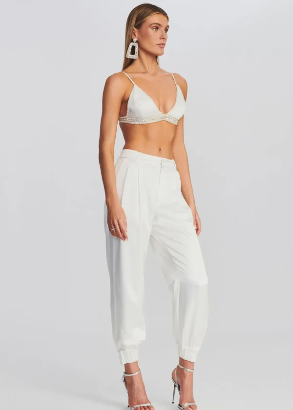Honeymoon Looks*Retrofete Rocky Pant White