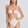 The Destination Bride*Retrofete Rodi Bikini Top Cream