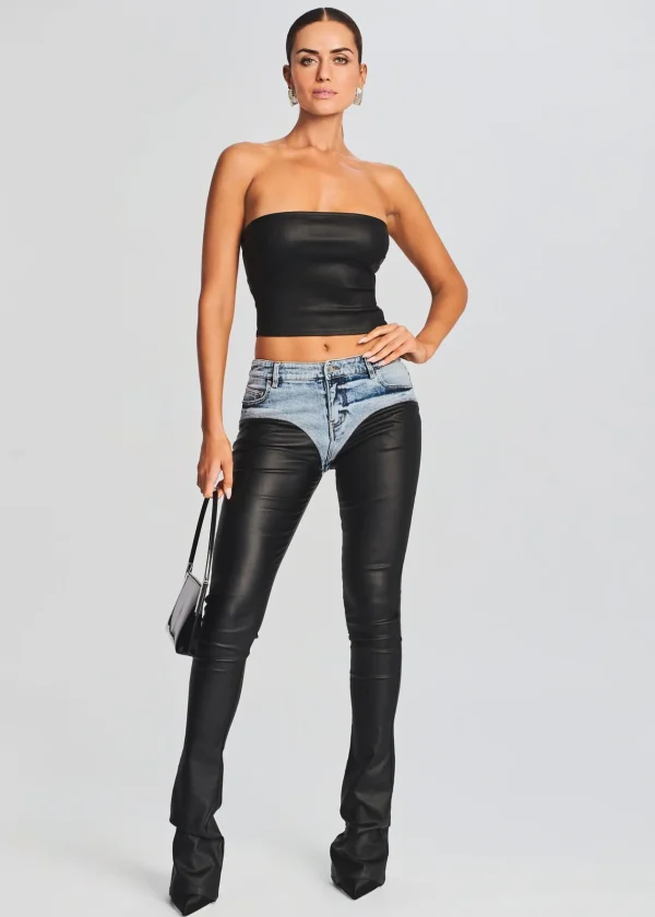Bottoms*Retrofete Rogan Pant Alani Coated Black