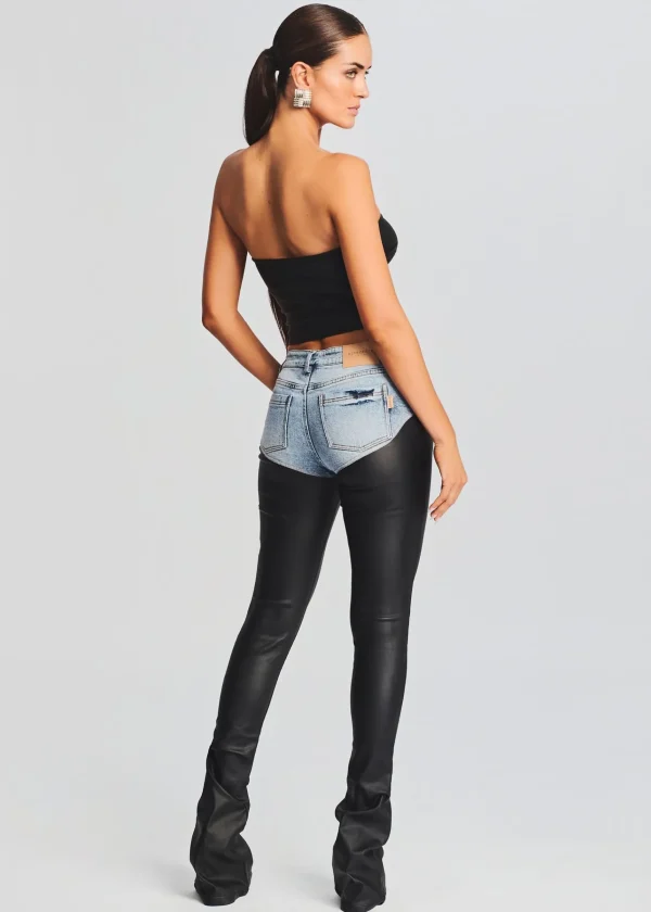 Denim*Retrofete Rogan Pant Alani Coated Black