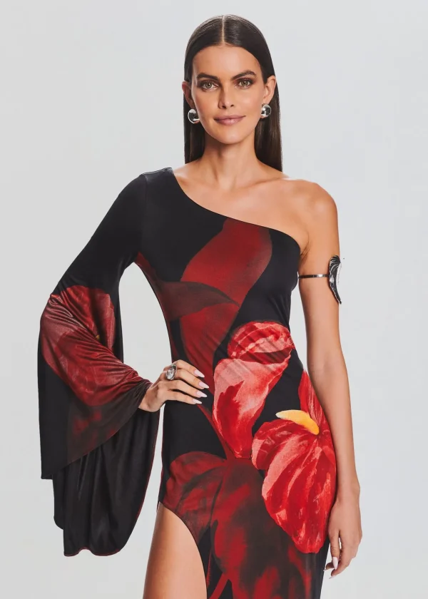 Dresses*Retrofete Romina Dress Red Anthurium