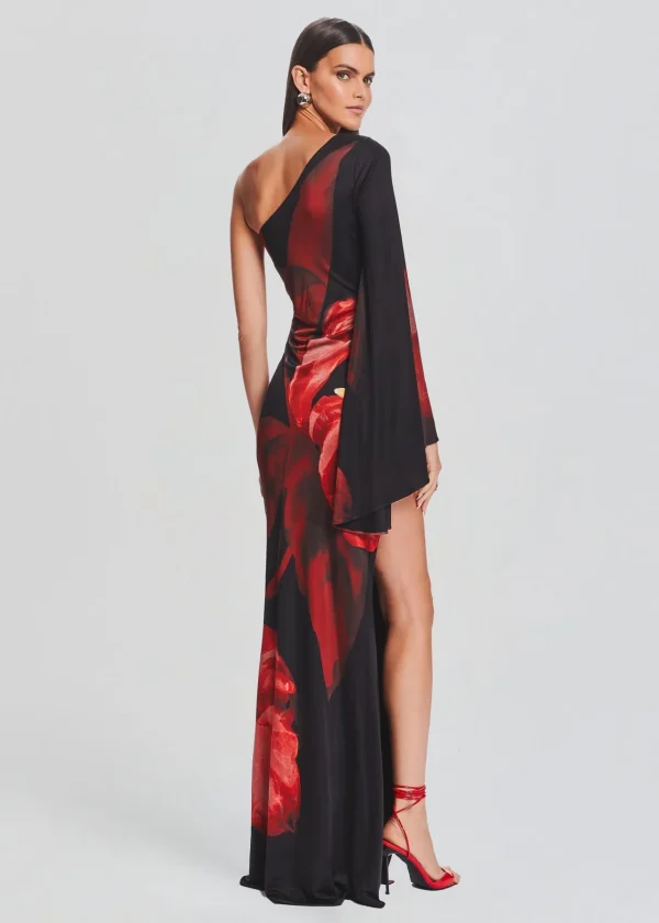 Guest Of*Retrofete Romina Dress Red Anthurium