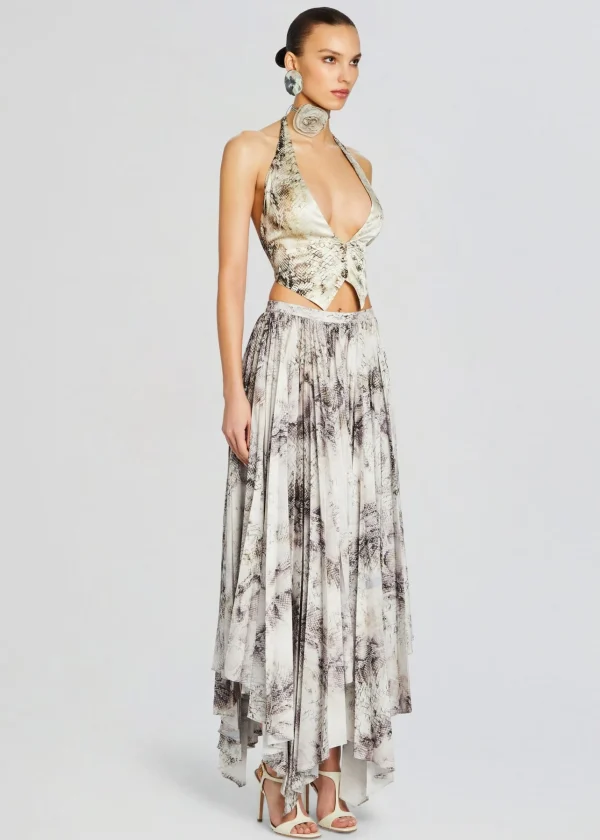 Coming Soon*Retrofete Romy Silk Vest Vintage Snake