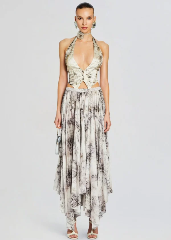 Coming Soon*Retrofete Romy Silk Vest Vintage Snake
