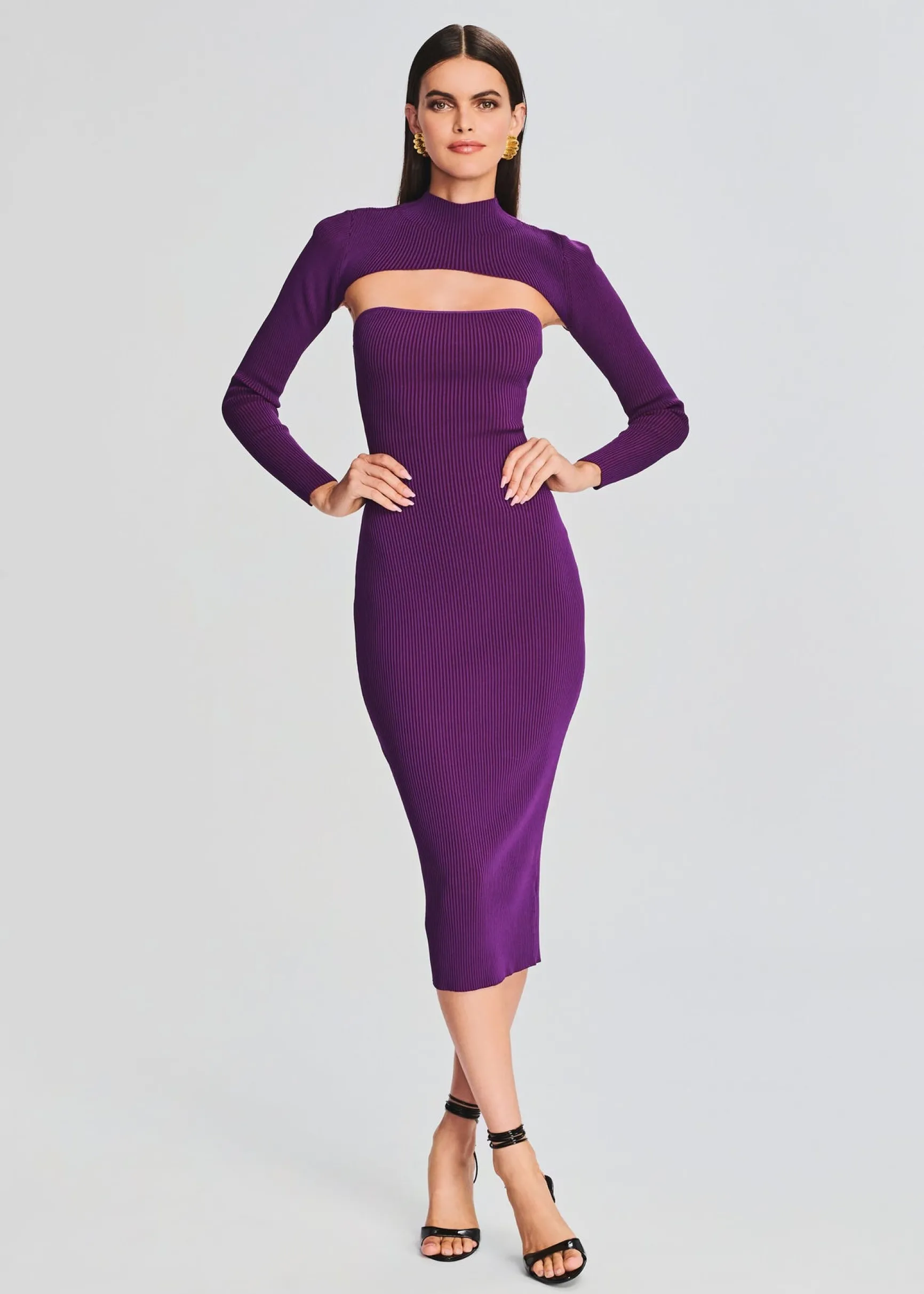 rosalina_rib_knit_set_0-1.webp Dresses*Retrofete Rosalina Rib Knit Set Royal Purple