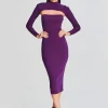 Midi*Retrofete Rosalina Rib Knit Set Royal Purple