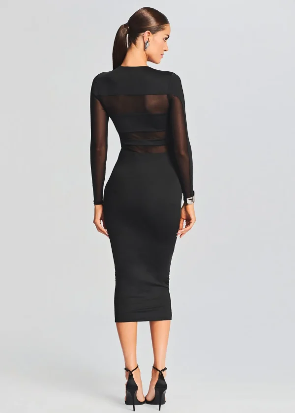 Sheer Bliss*Retrofete Ruby Dress Black