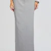 Business Chic*Retrofete Rylie Wool Skirt Grey