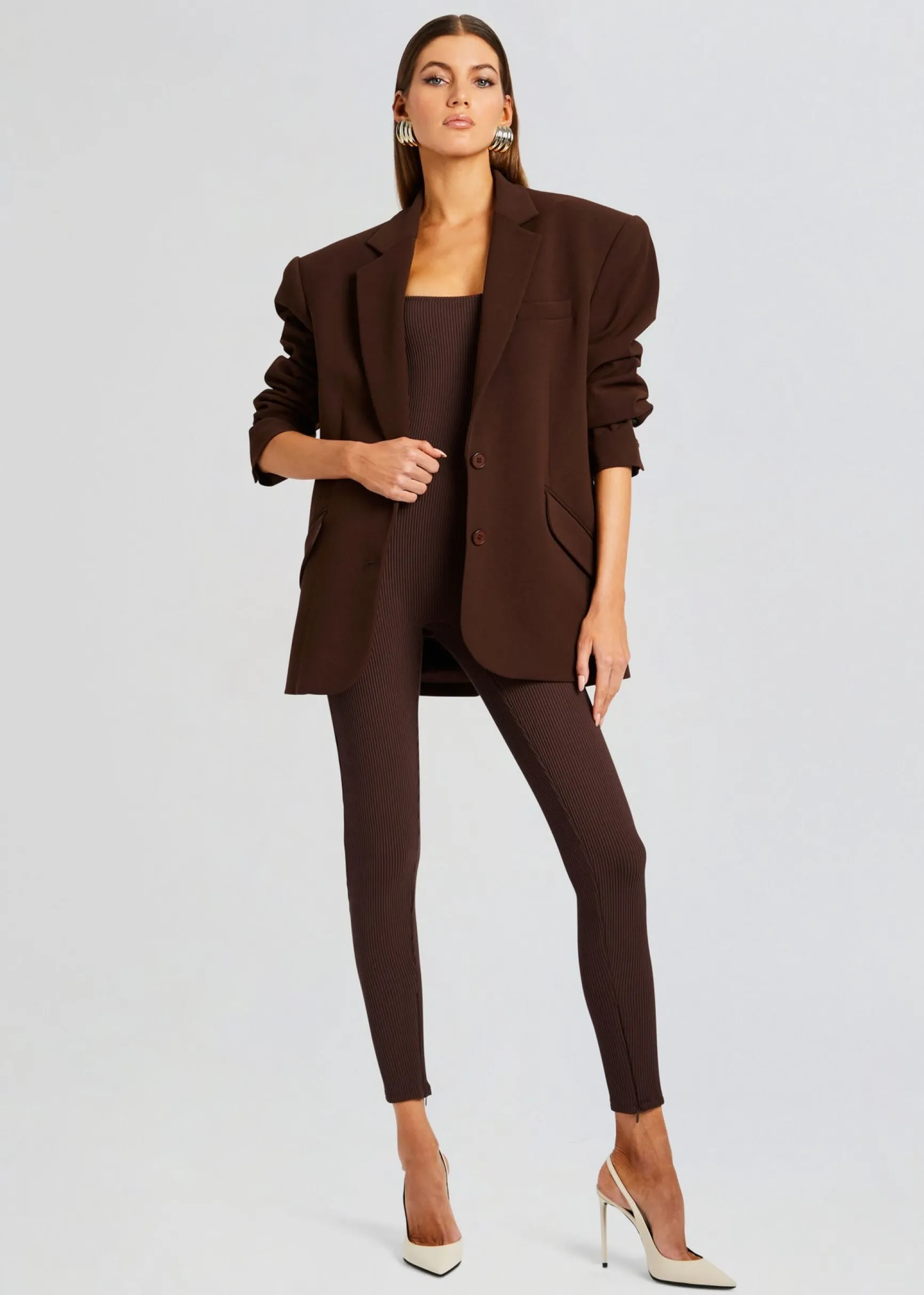 sabrina_sleeveless_enviro_1-1.webp Neutral Moments*Retrofete Sabrina Sleeveless Enviro Rib Catsuit Brown