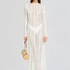 Maxi*Retrofete Saley Long Dress Natural White