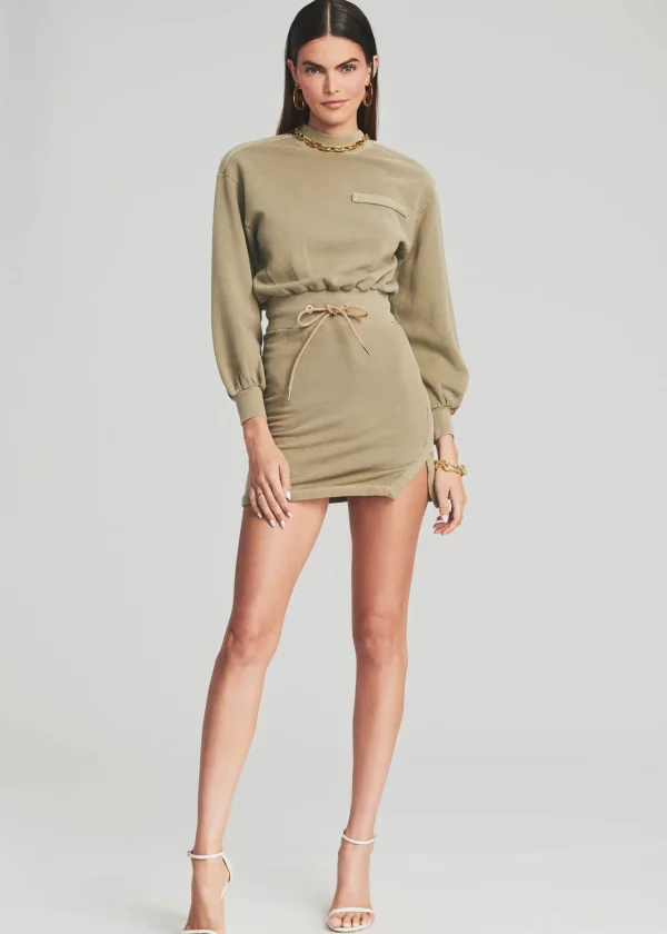 Dresses*Retrofete Samantha Dress Olive Grey