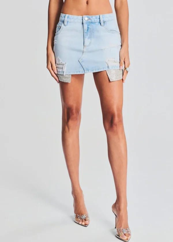 Bottoms*Retrofete Sanders Skirt Vivid
