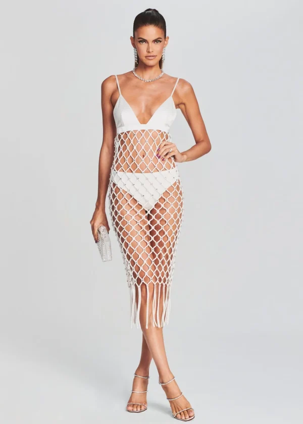 RETROFÊTE*Retrofete Sandra Dress White