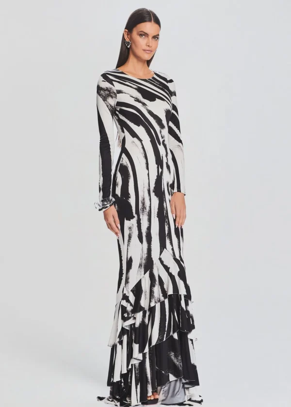 RETROFÊTE*Retrofete Sara Dress Zebra Ink