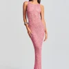 Maxi*Retrofete Sasha Sequin Dress Bubblegum Pink