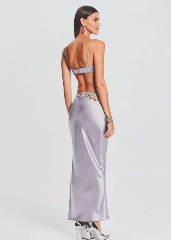 Guest Of*Retrofete Sedona Skirt Mink Grey