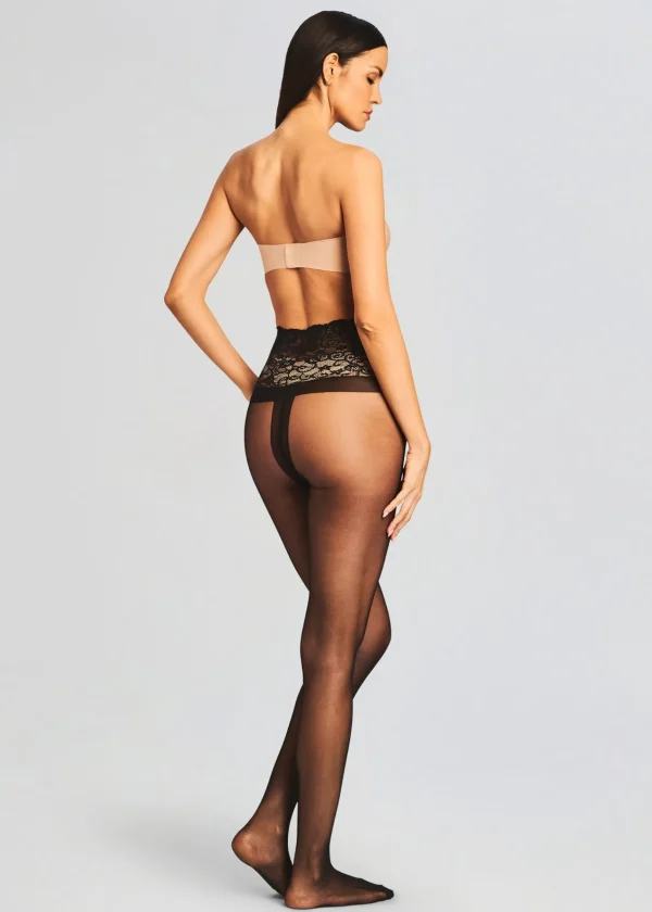 Trending*Retrofete Sexy Sheer Tight Black