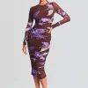 Dresses*Retrofete Shay Midi Dress Brown
