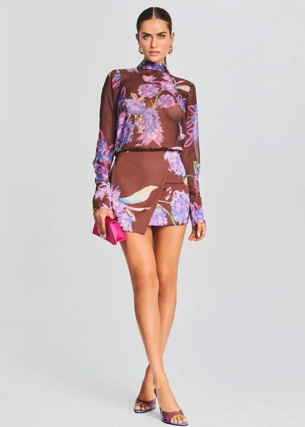 Dresses*Retrofete Shay Short Dress Brown