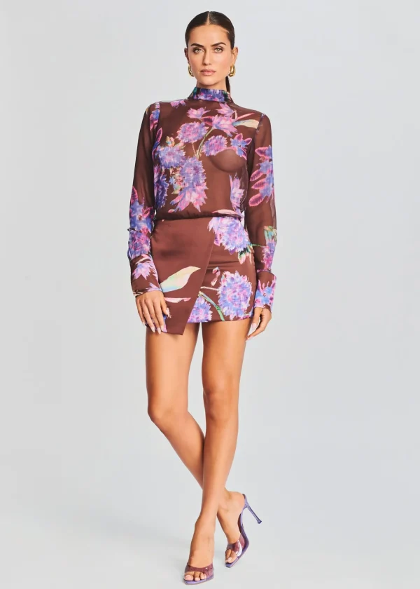 Dresses*Retrofete Shay Short Dress Brown