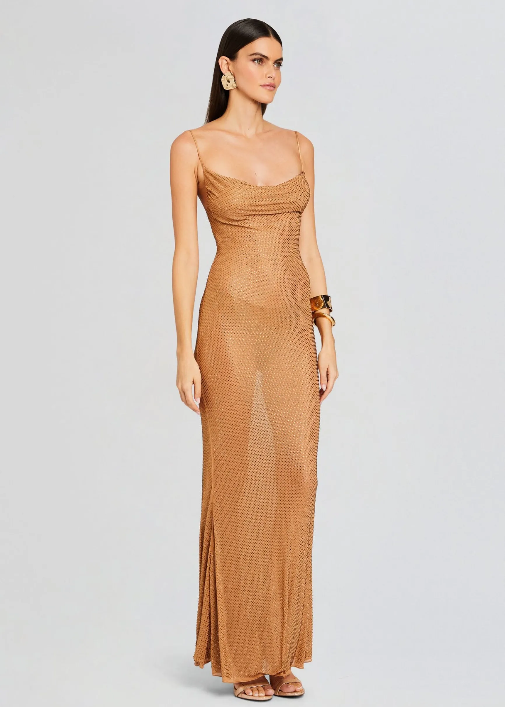 shilo_embellished_silk_dr_2-1.webp Sheer Bliss*Retrofete Shilo Embellished Silk Dress Tannin