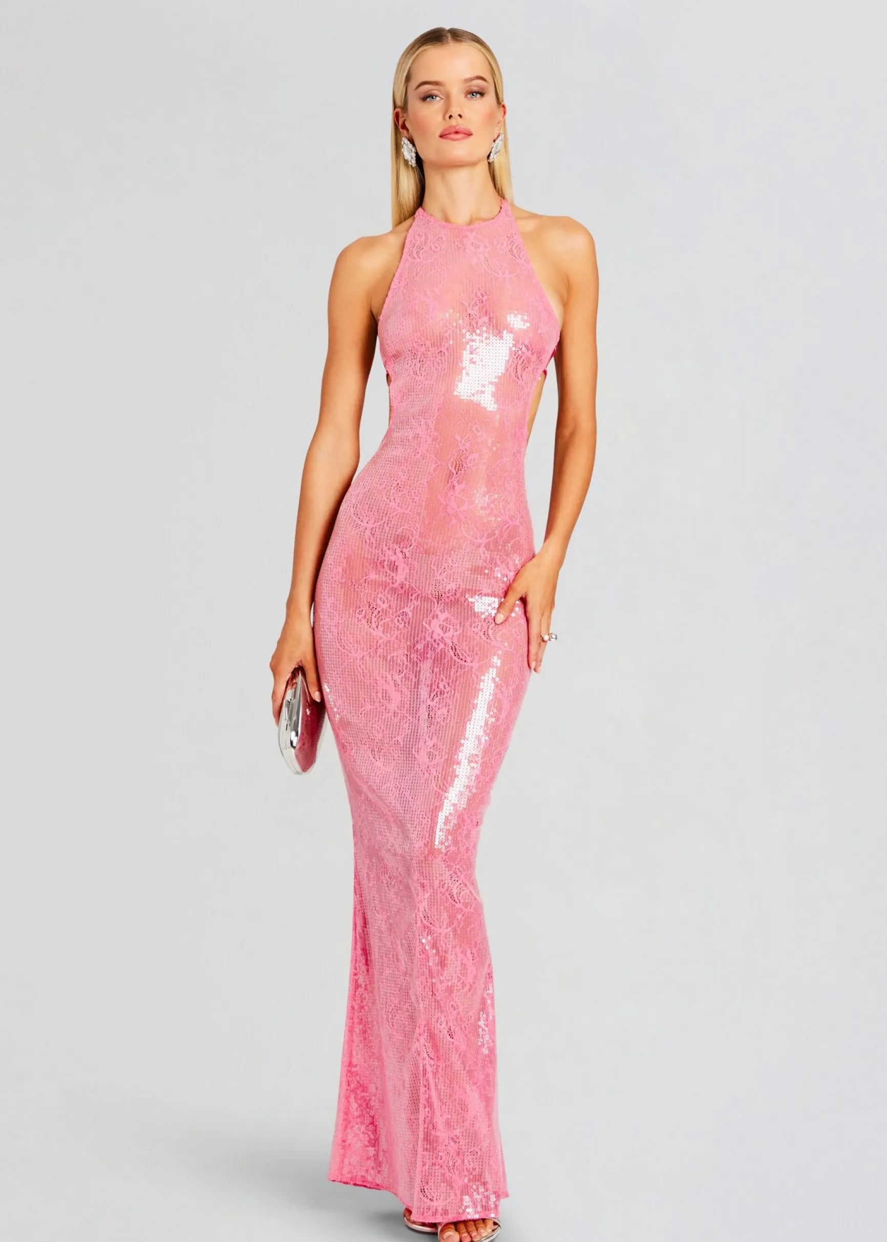 shivonne_sequin_lace_dres_0-4.webp RETROFÊTE*Retrofete Shivonne Sequin Lace Dress Paradise Pink