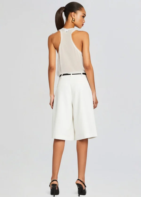 Business Chic*Retrofete Shye Silk Top White