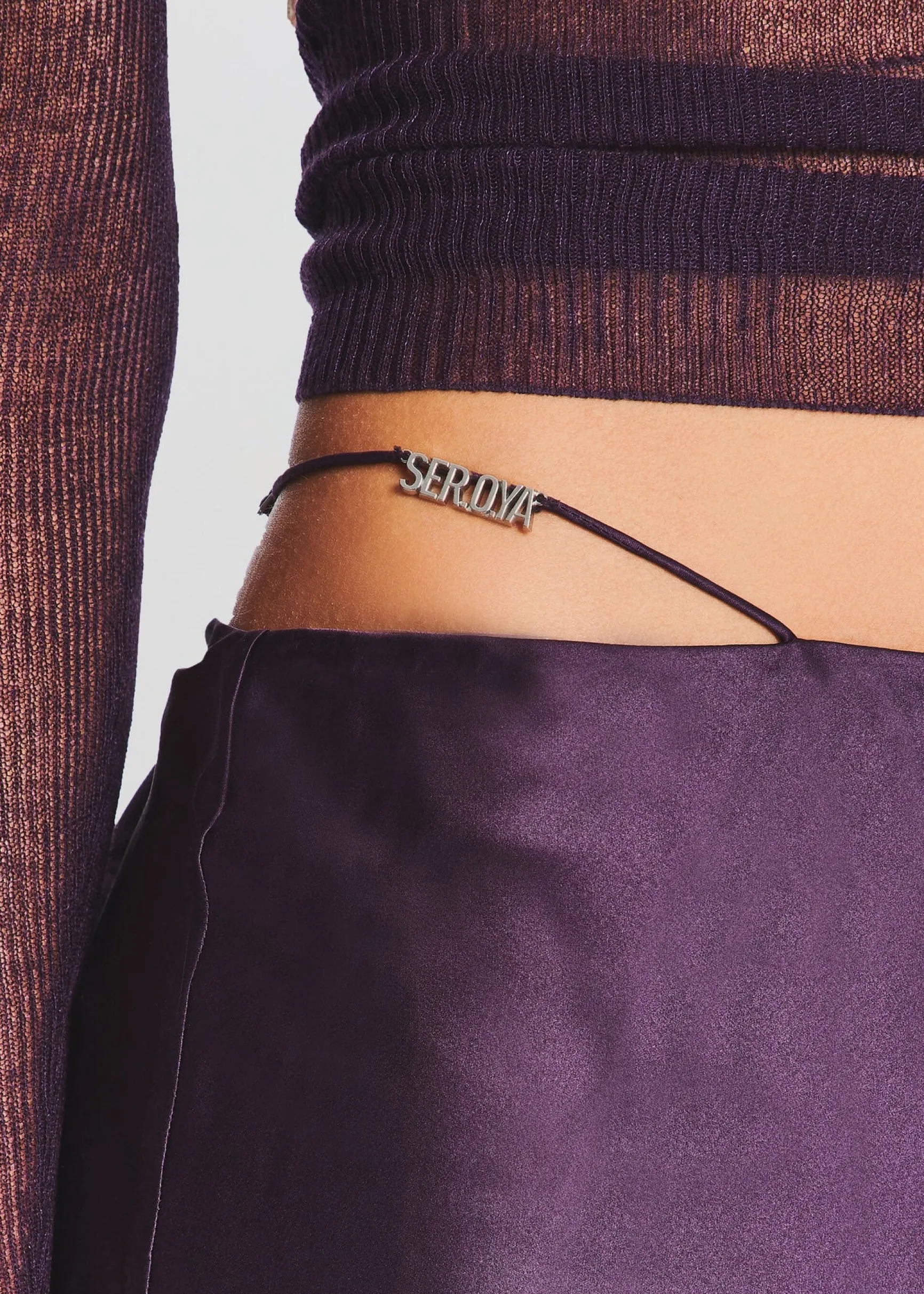 silvana_silk_maxi_skirt_1.webp Best Sellers*Retrofete Silvana Silk Maxi Skirt Eggplant