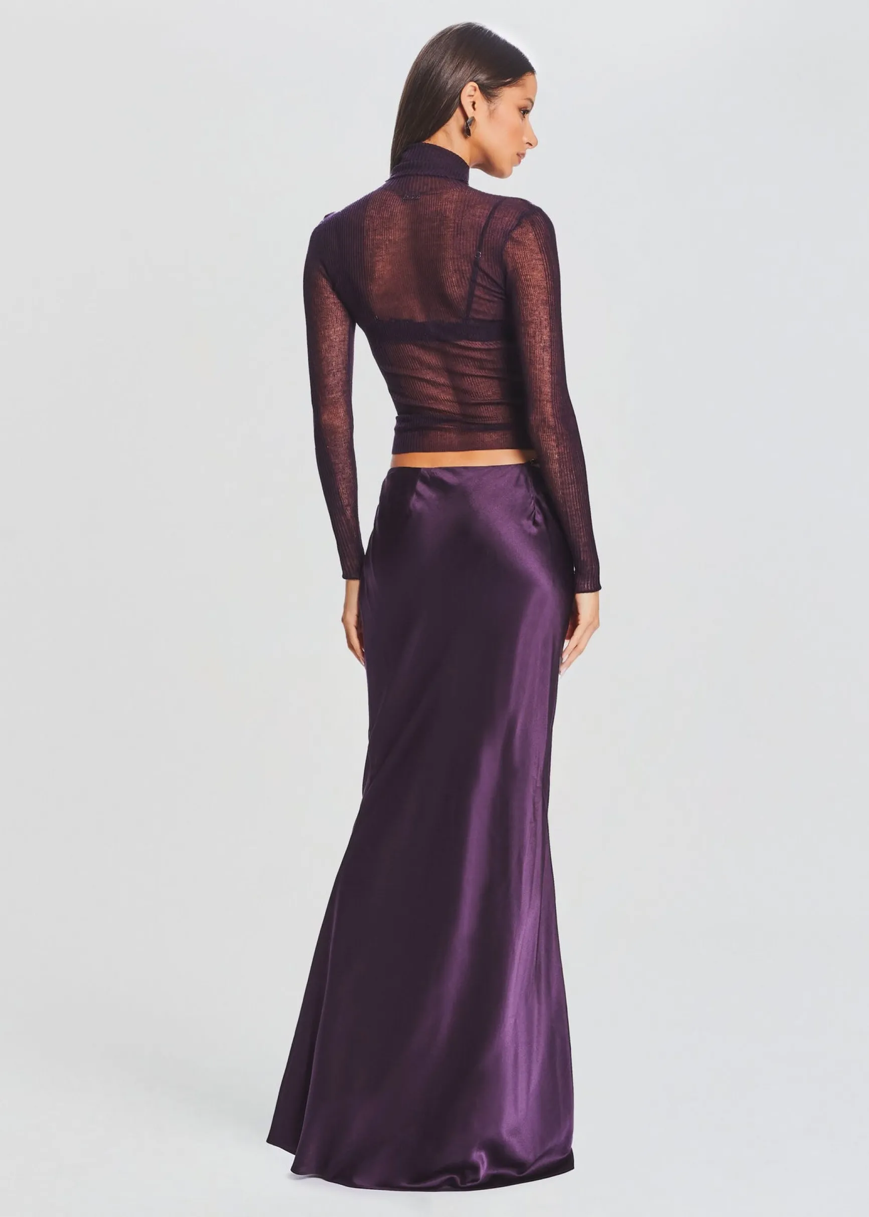 silvana_silk_maxi_skirt_3.webp Best Sellers*Retrofete Silvana Silk Maxi Skirt Eggplant