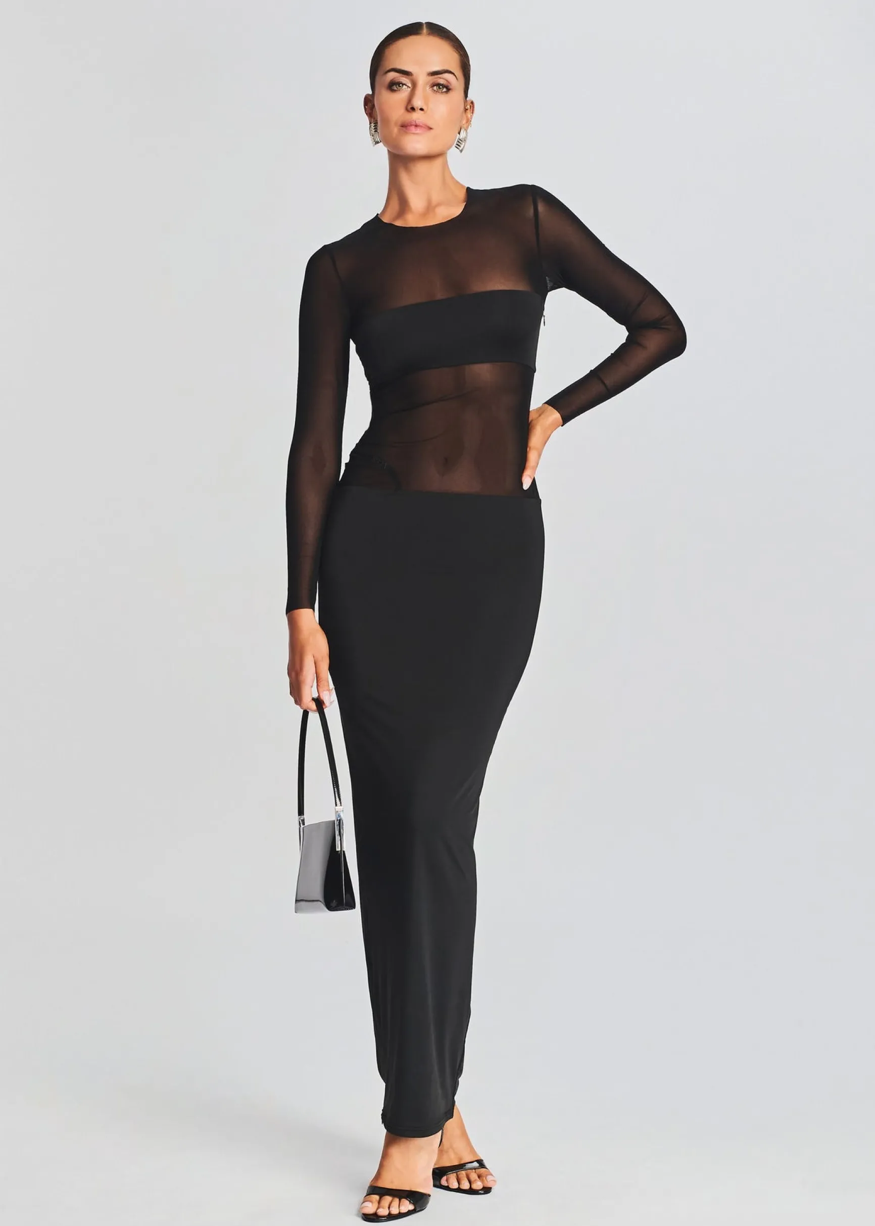 silver_maxi_dress_0-2.webp Maxi*Retrofete Silver Maxi Dress Black