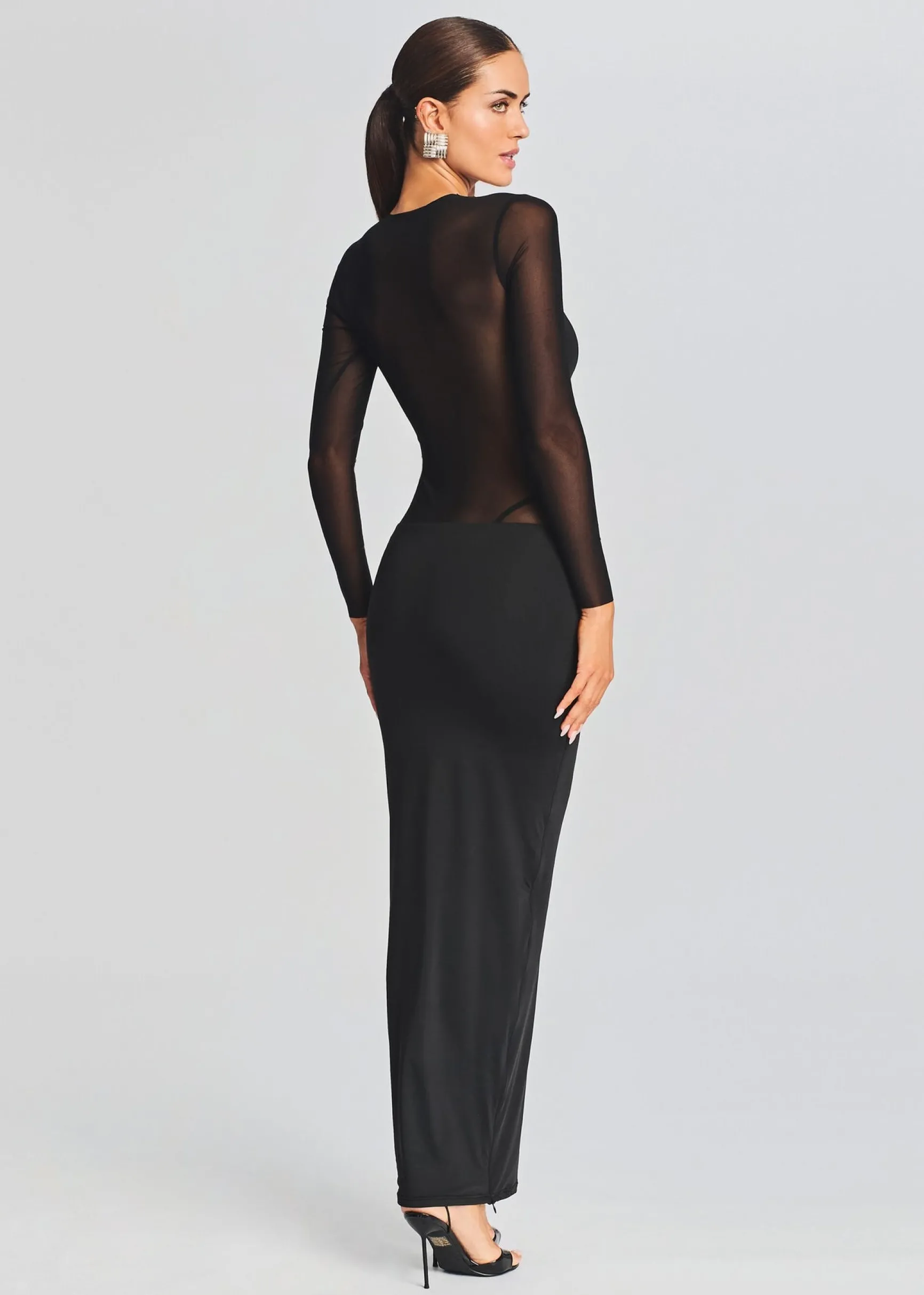 silver_maxi_dress_3-2.webp Maxi*Retrofete Silver Maxi Dress Black