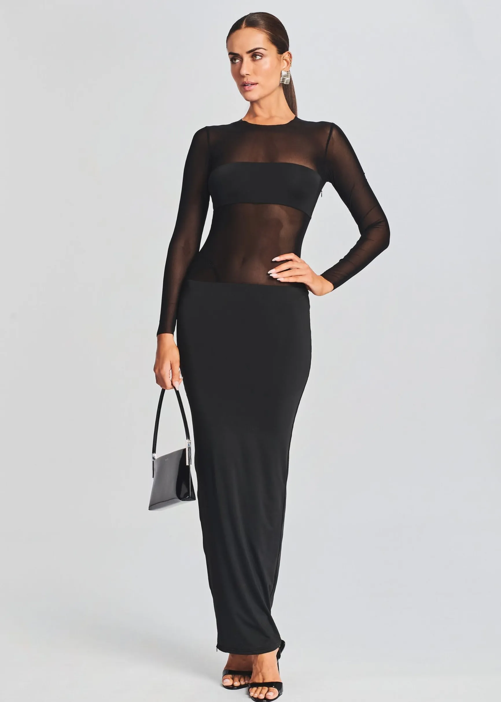 silver_maxi_dress_4-2.webp Maxi*Retrofete Silver Maxi Dress Black