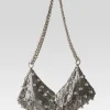 Honeymoon Looks*Retrofete Simone Metal Bag Silver