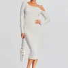 Midi*Retrofete Siren Dress Silver