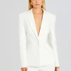 Business Chic*Retrofete Sloan Structured Blazer White