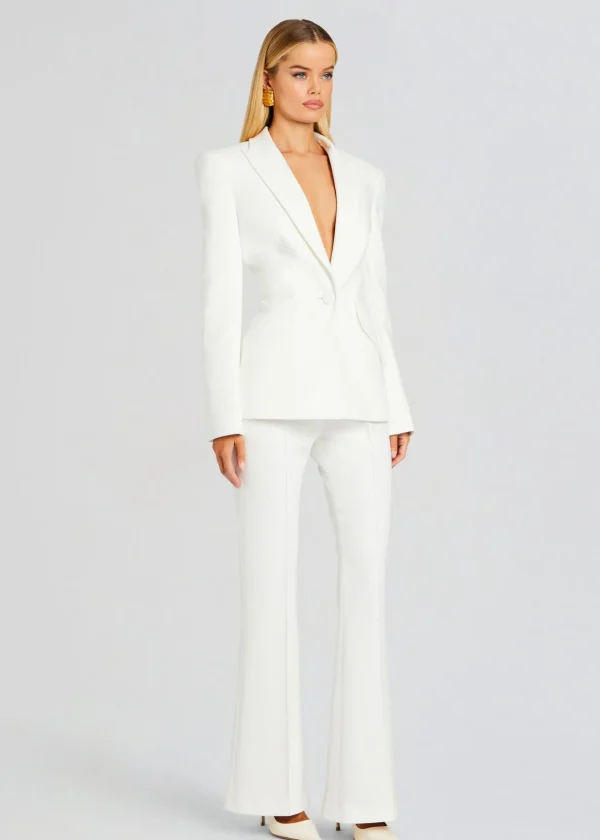 Business Chic*Retrofete Sloan Structured Blazer White
