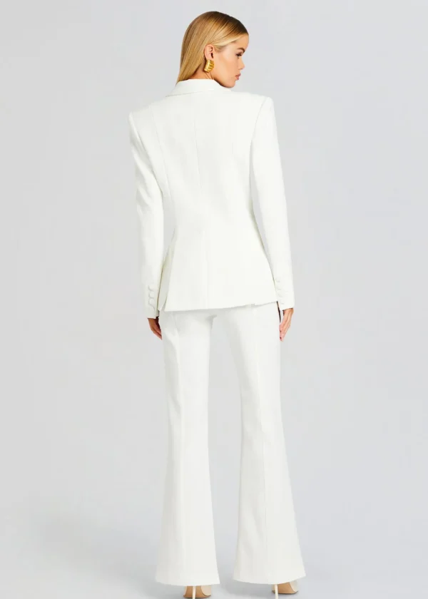 Night Out*Retrofete Sloan Structured Blazer White
