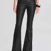 Bottoms*Retrofete Sloane Coated Denim Flare Jean Coated Black