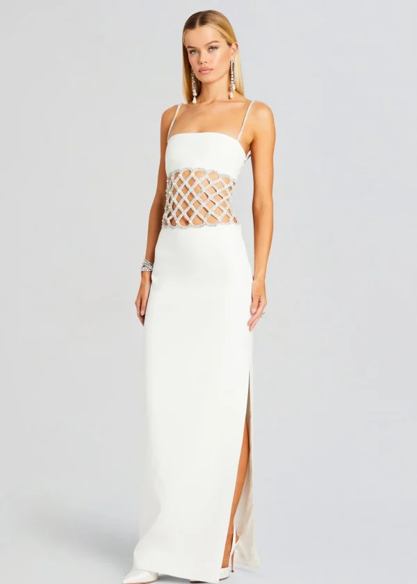 Reception Dresses*Retrofete Solene Dress White/Crystal