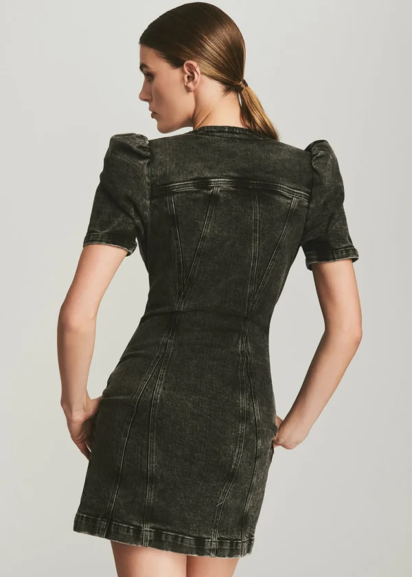 RETROFÊTE*Retrofete Stasha Dress Obsidian Black
