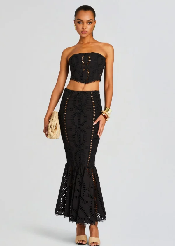 Tops*Retrofete Sting Bustier Black Samoa