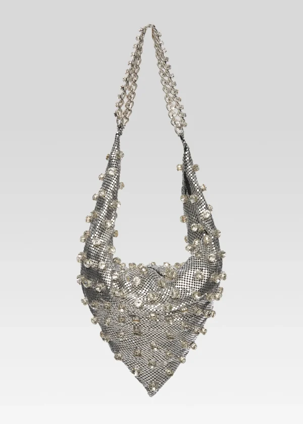 Accessories*Retrofete Sunita Metal Bag Silver