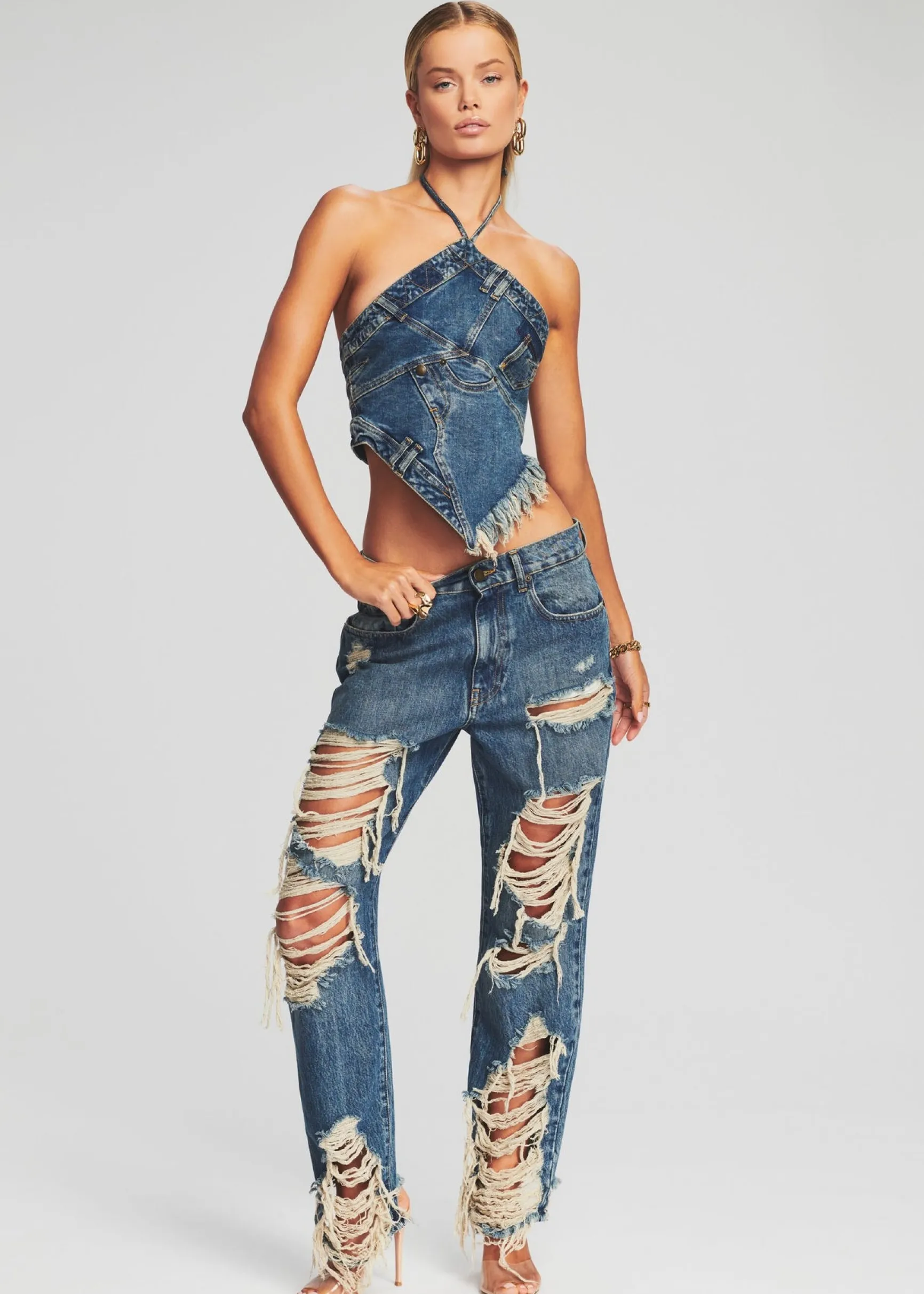 super_distressed_maggie_j_1.webp Bottoms*Retrofete Super Distressed Maggie Jean Worn Vintage Blue