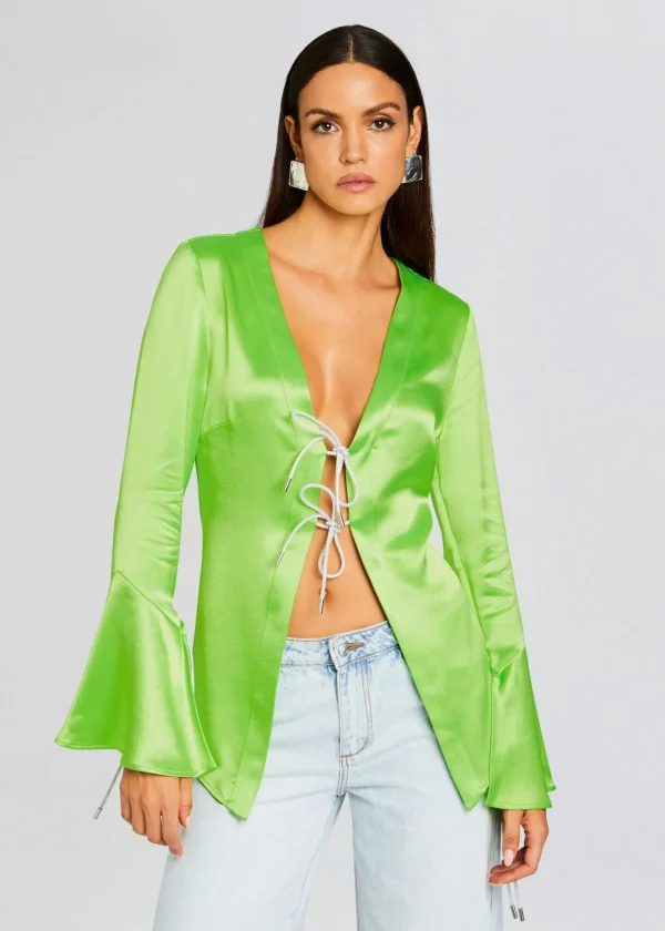 Resort '24*Retrofete Svea Blouse Fresh Lime