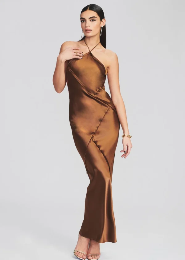 Maxi*Retrofete Sylvia Dress Cognac